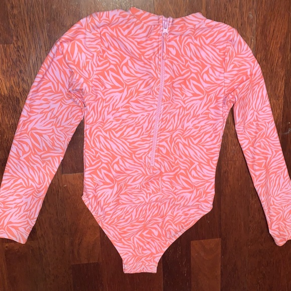 FEATHER 4 Arrow wave chaser surf long sleeve swimsuit girl’s size 8 - Picture 7 of 11